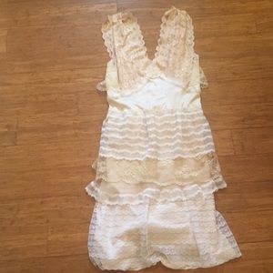 Country chic bridesmaids dress